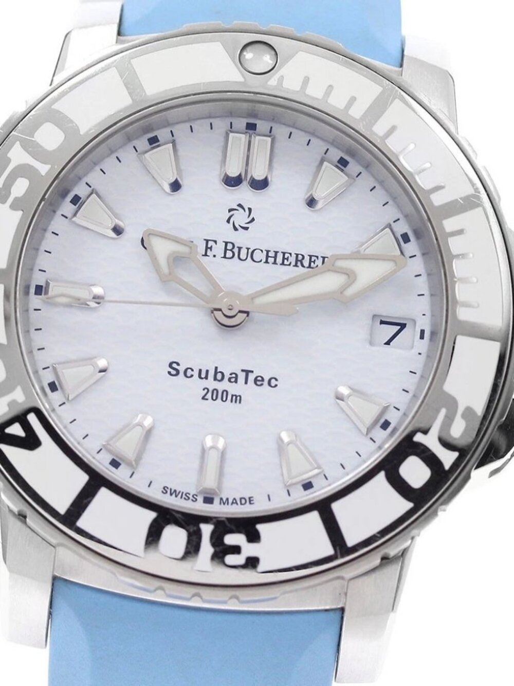 CARL F.BUCHERER Patrabi Scuba Tech 10634.23 Date Automatic Ladies Watch_962759